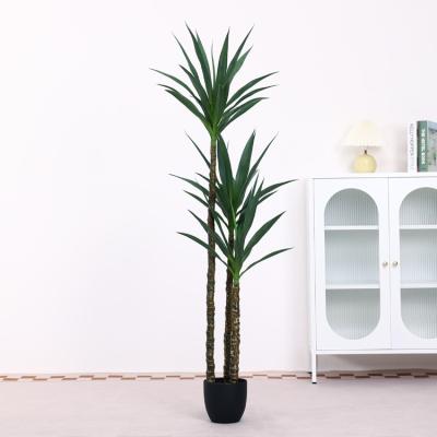 China Modern 160CM Artificial Sisal tree High Quality Decorative Tree For Home Artificial Pine Needle PVC Tree Artificial potted plant for sale