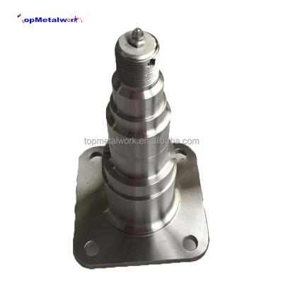 China Trailer Axle Parts Spindle Straight Spindle Trailer Parts for sale