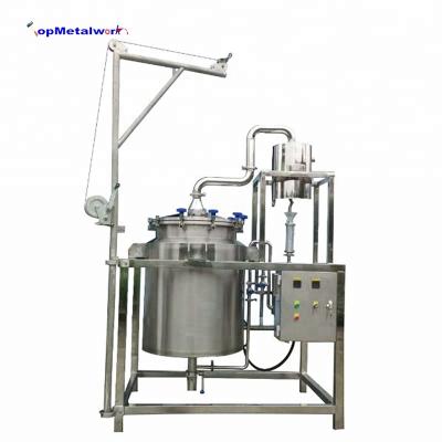 China Factory essential oil distillation equipment for eucalyptus essential oil for sale