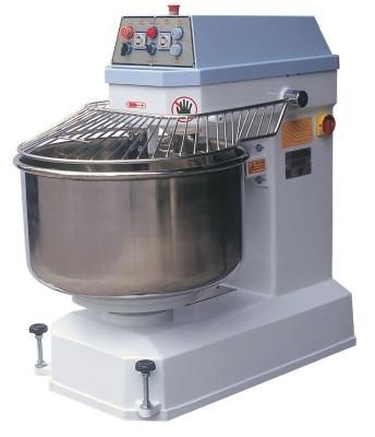 China Commercial Bakery Mixer Large Bread Pizza Dough Mixer 2 Speeds Spiral Mixer for sale