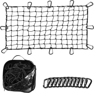 China Rubber The factory provides full elastic Trailer luggage net and trunk net cargo net for sale