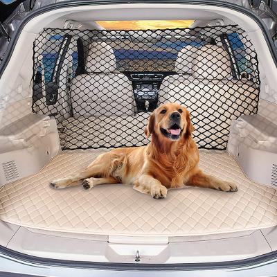 China Pet car travel isolation net Automobile cargo net  luggage net Customized Size for sale