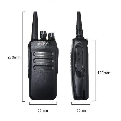 China Radio de dos vías Walkie Talkies portátiles Radios móviles de largo alcance 3 ~ 10 km en venta