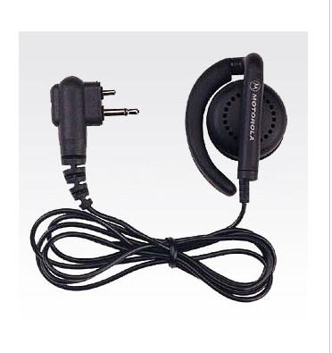 China Earphone And Microphone BDN6720 Flexible Over-Ear Receiver Black Wired Headphones for sale