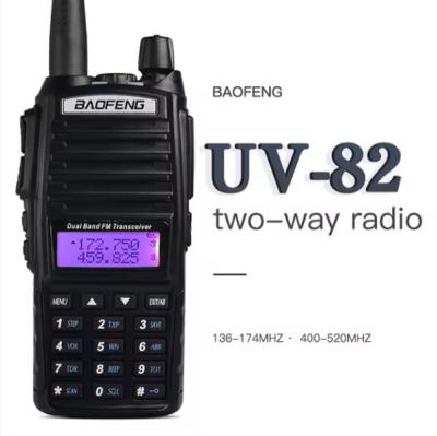 China Analog Two Way Radio Baofeng UV-82 dual band business two way radio transceiver 16 channel with wireless earbud for sale