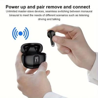 China TWS Earbuds Accessories For Two Way Radio Digital Display Wireless Earbuds Noise Cancelling with Battery Indicator for sale