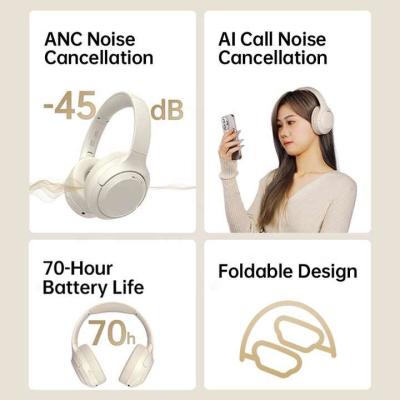 China Best Seller Wireless Noise Cancelling Headband Earbud Sports Stereo Headset Foldable Deep Bass OEM Bluetooth Earphones Headphone for sale