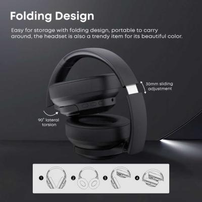 China Airphone Max ANC Geräuschunterdrückung Wireless Kopfhörer Portable Folding Headset MP3-Player mit Mikrofon Bluetooth-Headset zu verkaufen