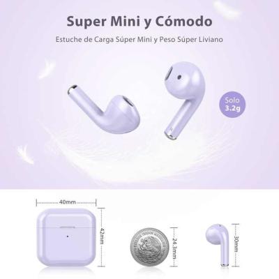 China Earphone And Microphone NO Touch Screen Earphone And Microphone Semi-in-ear Form Factor 1-3 Hours Battery Charging Time for sale