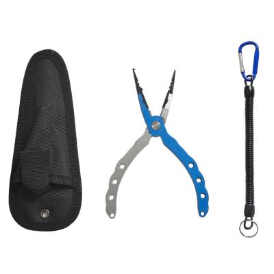 China Wholesale Product Aluminum Fishing Pliers Cutting Pliers Best Fishing Tackle Tool PESCA for sale