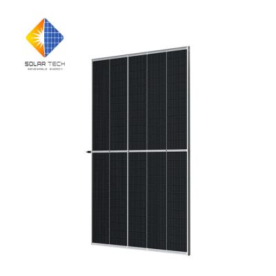 China 440w 450w 460w monocrystalline roof solar panel for home 166mmx166mm for sale