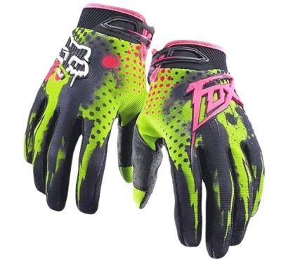 China 2020 Popular Cycling Five Fingers Motocross Long Finger Touch Screen Climbing Racing Gloves for sale