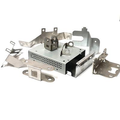 China Industrial Custom Design Sheet Metal Fabrication Stamping Industrial Equipment Server Control Chassis Accessories for sale