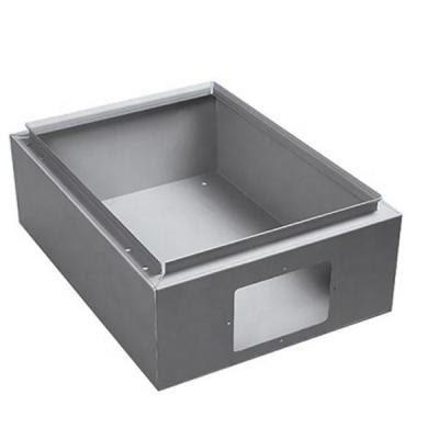 China Industrial OEM Sheet Metal Control Electrical Enclosure Indoor Control Box Cold Rolled Plate Aluminum Bent Parts for sale