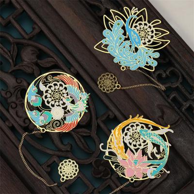 China China design custom unique ename bookmarks custom butterfly animal bookmark for sale