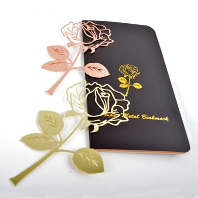 China China Manufacture Best Quality Custom Make Brass Handmade Funny Dried Flower Bookmark for sale