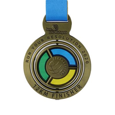 China China High Quality Running Medal Sports Medal Professional Gold Boxing Medal For Sale for sale