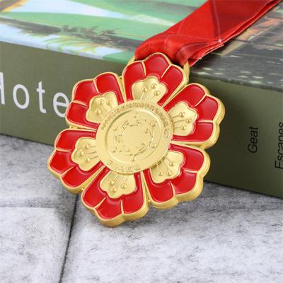 China Wholesale cheap zinc alloy china glitter zinc alloy dance medal award of honor working for sale