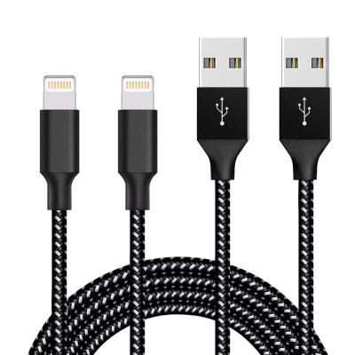 China Charging and Data Transfer MFI Certified Alloy Braided 5V/3A Sync Date and Fast Charging iPhone Data Cable for sale