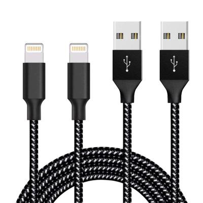 China 8 Pin Fast Charging Nylon USB Cable For iPhone 5 iPhone6 ​​For Apple Lightning Cable for sale