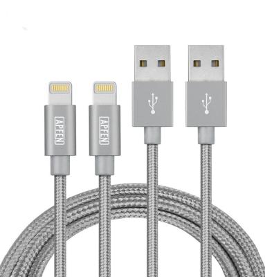 China High Quality Nylon Braided Cable USB Data Charger Fast Charging Usb Fast Charging Cable For iPhone for sale