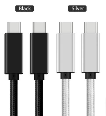 China High Quality Fast Charging Speed ​​5A PD USB C 3.1 Type C To USB C Cable for sale