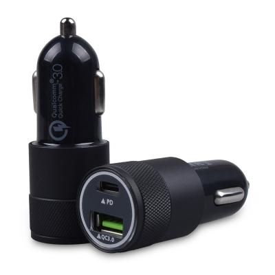 China Mobile Phone Consumer Car Accessories Mobile Phone 12v Electronic Fast Charging 3.0 Car Charger Dual USB 5v/2.4a Fast Charger For Smartphone for sale