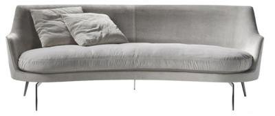 Cina La personalizzazione 2 Seater si corica l'iso 14001 di Sofa Oval Shaped Sectional Sofas in vendita