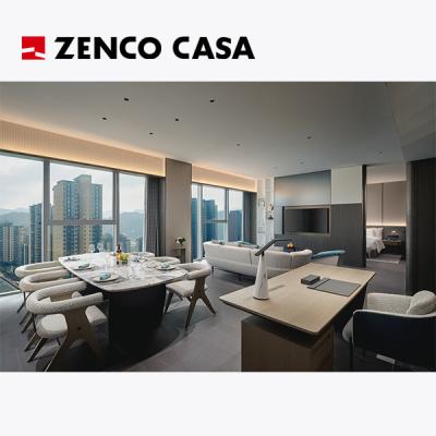 China Muebles modernos de suites de hotel con escritorio lineal personalizado en venta