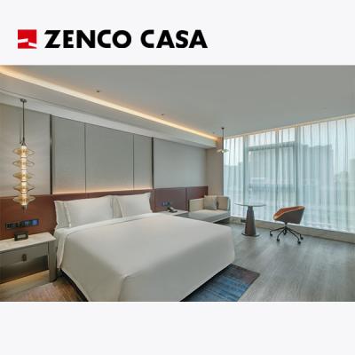 Cina Arredamento per camera da letto d'albergo Set personalizzato, Design in stile moderno, Produzione di legno massello in vendita