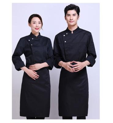 China High quality cheap eco-friendly short sleeve uniform jacket unique design chef clothes chef uniform for sale