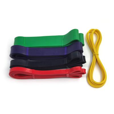 China Yoga Exercise Sale Latex Workout Yoga Pilates Fitness Training Resistance Loop Band Top Set for sale