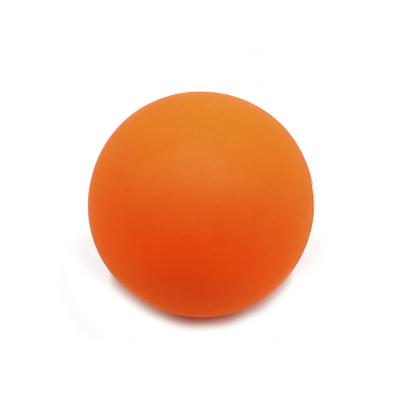 China Bodybuilding Fitness Silicone Lacrosse Massage Ball Foot Tissue Massager Middle Version Rubber Back Deep Therapy for sale