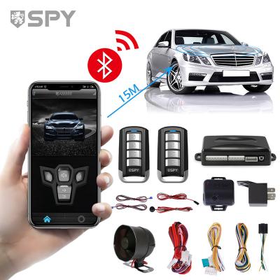 China Universal Remote Control SPY One Way Car Security Keyless Alarm Car Alarm BT Remote Control Smart Alarm System for sale