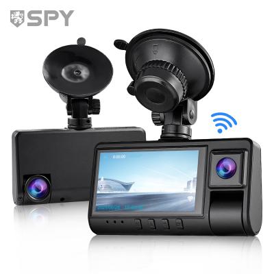 China HD Video Recording SPY Driving Recorder Mini DVR Dash Cam Wifi Black Box HD 1080p Dual Car Camera For Car for sale