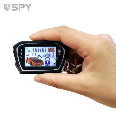 China Newest Keyless Car Alarm System Two Way Entry SPY Car Alarm System for sale