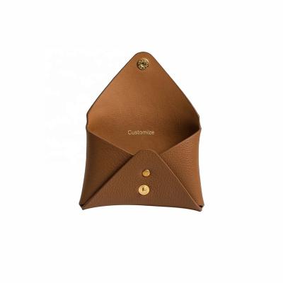 China Simple Student Massage Coin Wallet High Quality Factory PU Coin Purse Custom Leather Candy Card Holder for sale