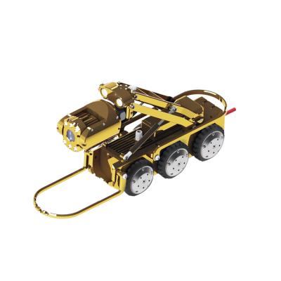 China PAN-TILT Sewer Pipeline Inspection Robot Camera Oil Pipeline Crawler Chassis for sale