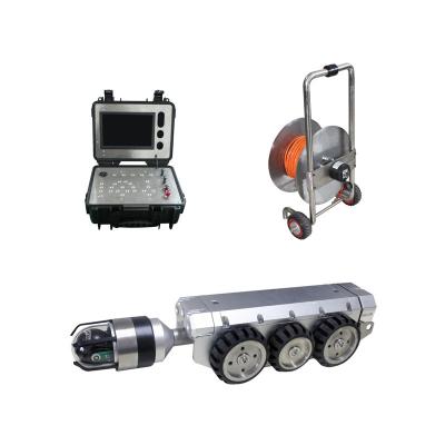 China Waterproof /dust-proof/Anti/corrosion Sewer Crawler Robot Drain Inspection Camera 100M Electric Cable for sale