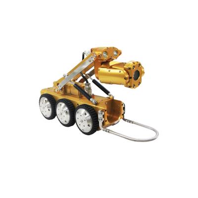 China PAN-TILT 300m cctv inspection system for general sewer drain robot crawler video camera for sale 1080p for sale