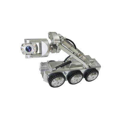 China Waterproof /dust-proof/Anti/corrosion CCTV Robot System Pipe Crawler Downhole Inspection Camera Price PTZ for sale