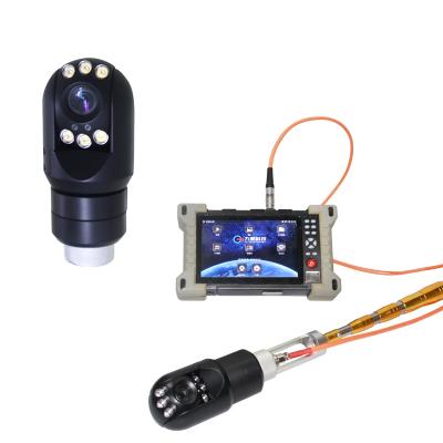 China Compact Vandal Proof Self Water Sewer Inspection Level Camera With Push Rod for sale