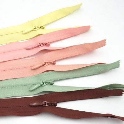 China Wholesale Invisible Skirt Accessories Nylon Invisible Zipper for sale