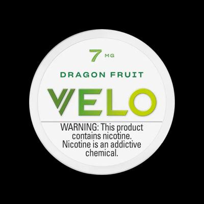 China Velo Dragon Fruit 7MG Nic Pouches for sale