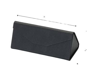 China 2022 Luxury Triangular Folding Case 160MM*60MM*70MM 2022 Folding Cartons Sunglasses for sale