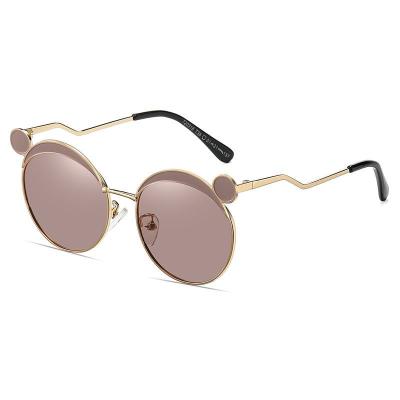 China OEM Comfortable Fashionable Tac Lenses Luxury Metal Sunglasses Children's Sunglasses for Kids for sale