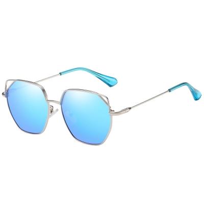 China OEM Tac Metal Fashion Round Children's Casual Sunglasses Children's Sunglasses for sale