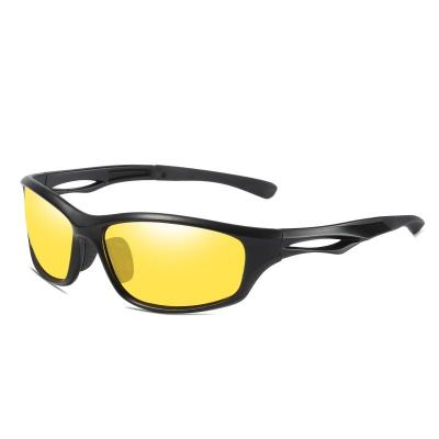 China Custom Sports Sunglasses Wholesale Polarized Sports Sunglasses Acetate Rectangle Sunglasses Outdoor Cycling Rising Running Sun Glasses for sale