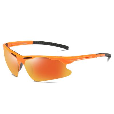 China Custom Windproof Mountaineering Polarized Sunglasses 100% Protection Logo Outdoor Cycling Polarized Sun Glass UV for sale