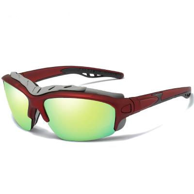 China Sports cycling sunglasses Comfortable Sports Tac Square Women Sports Men Plastic Sports Sunglasses for sale